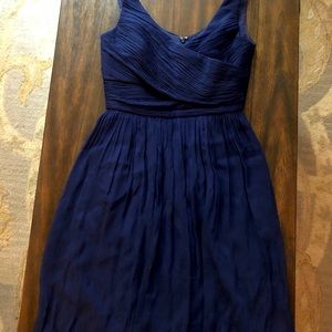 J Crew Chiffon Midi Dress